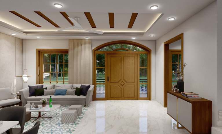 Living room at Casa De Fresco