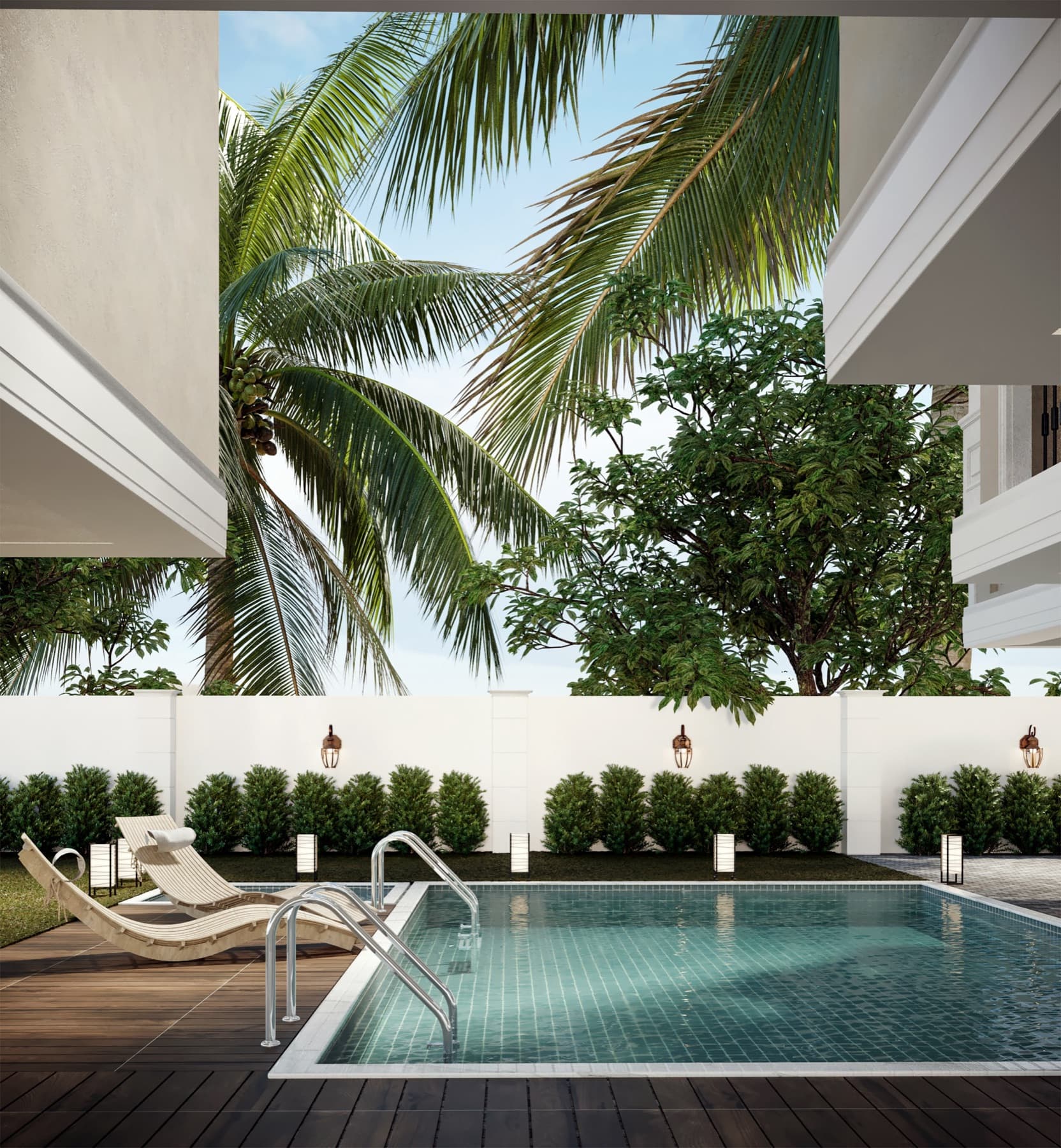 Pool at Casa Magarida, Baga Arpora