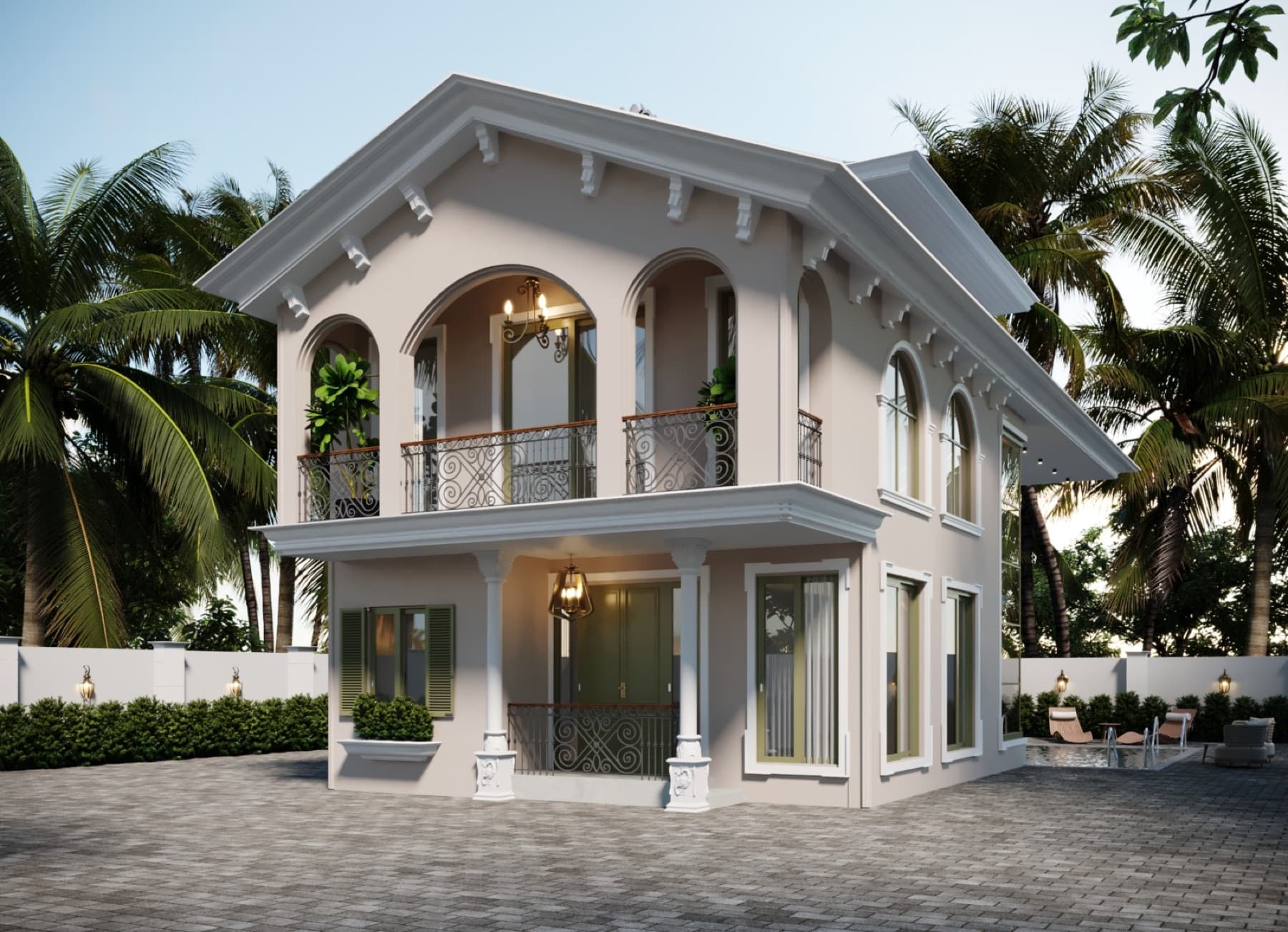 The Zinnia villa exterior, Sangolda