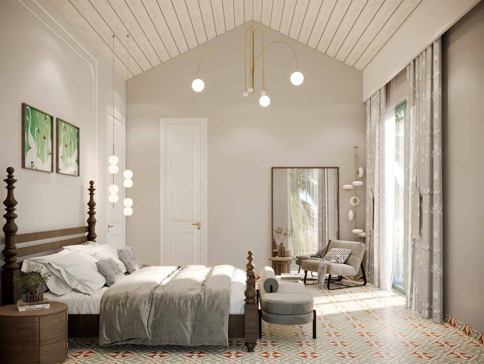 Bedroom at The Azalea