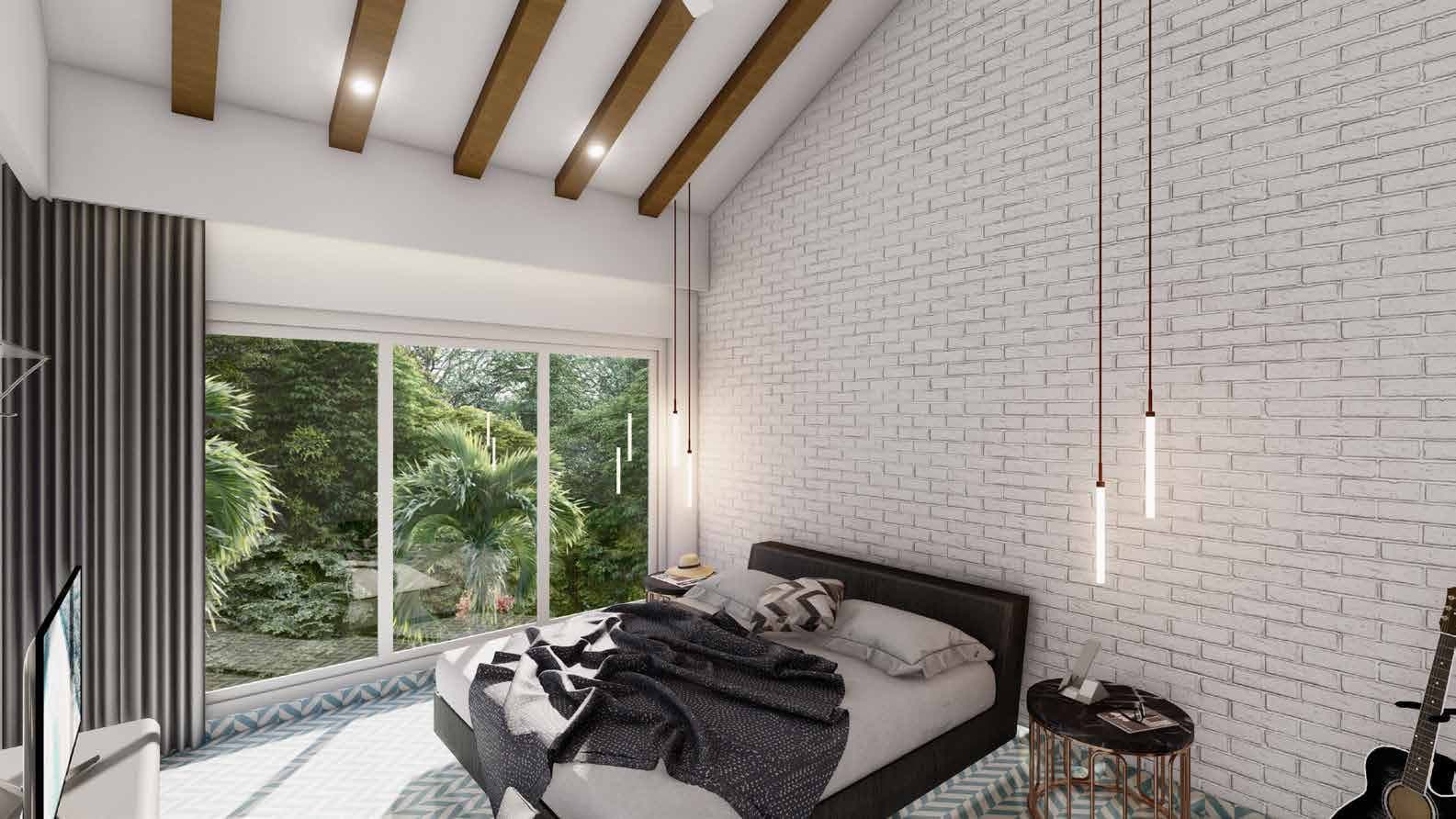 Bedroom at The Floretta