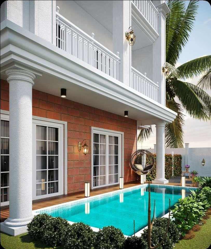Private plunge pool at Mmirari House